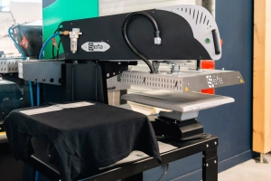 Presse flocage textile