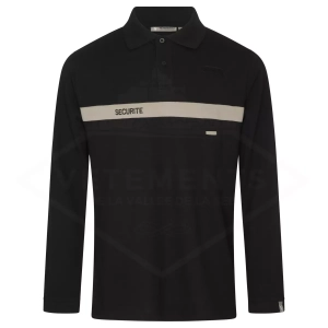 Polo Securite Manches Longues Conforme Au Decret 180724
