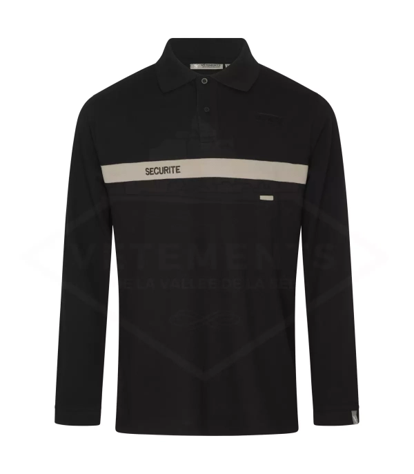 Polo Securite Manches Longues Conforme Au Decret 180724