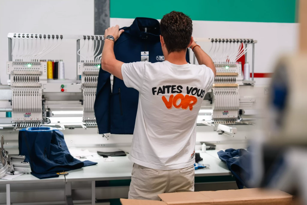 veste softshell personnalisé en broderie ou en flocage