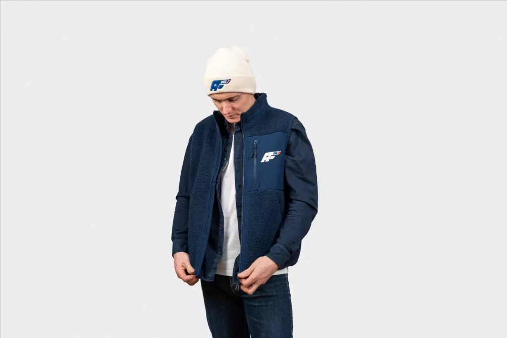Adrien fourmaux veste sherpa